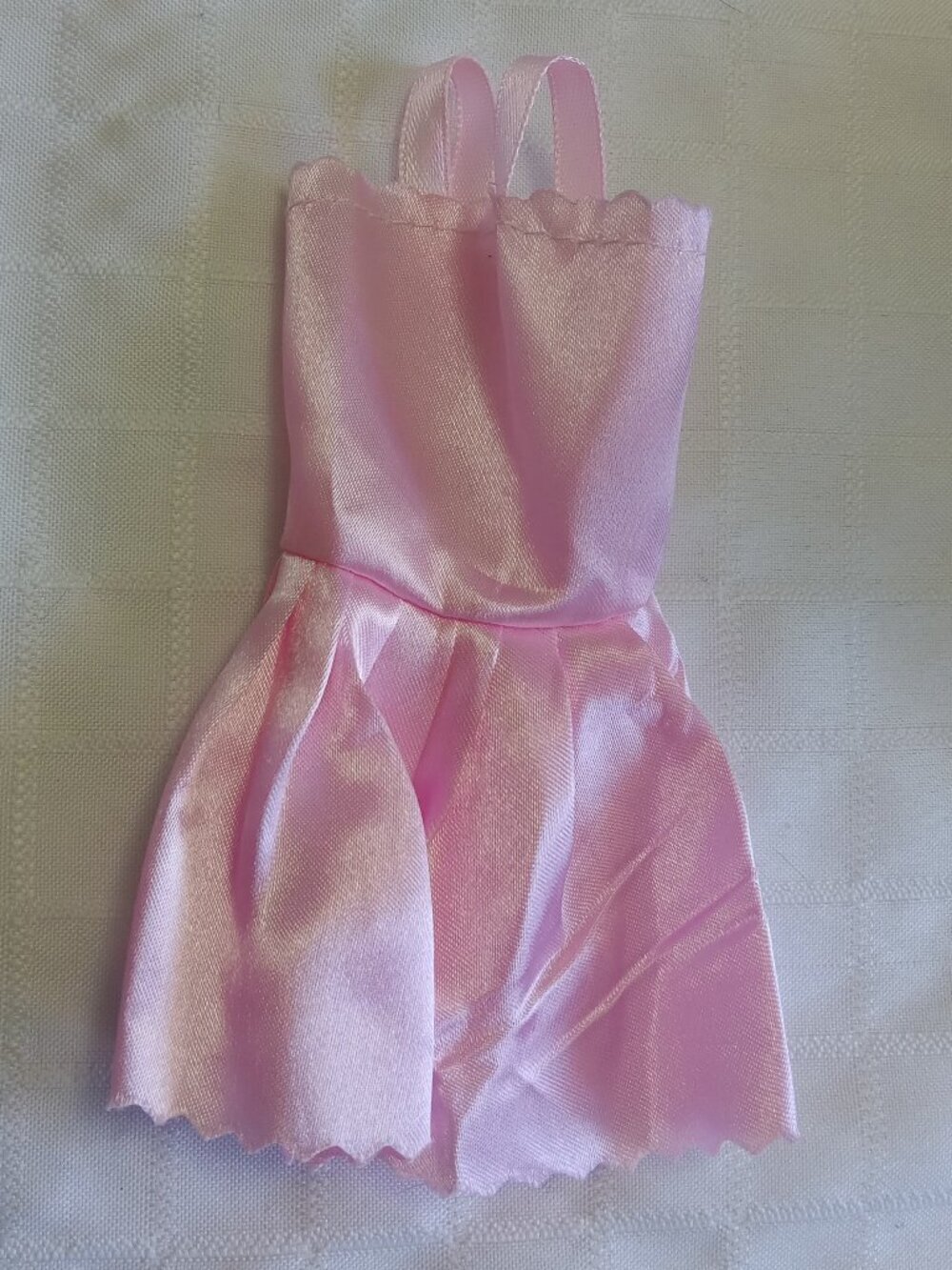C - 3 mini Barbie dresses in various colors